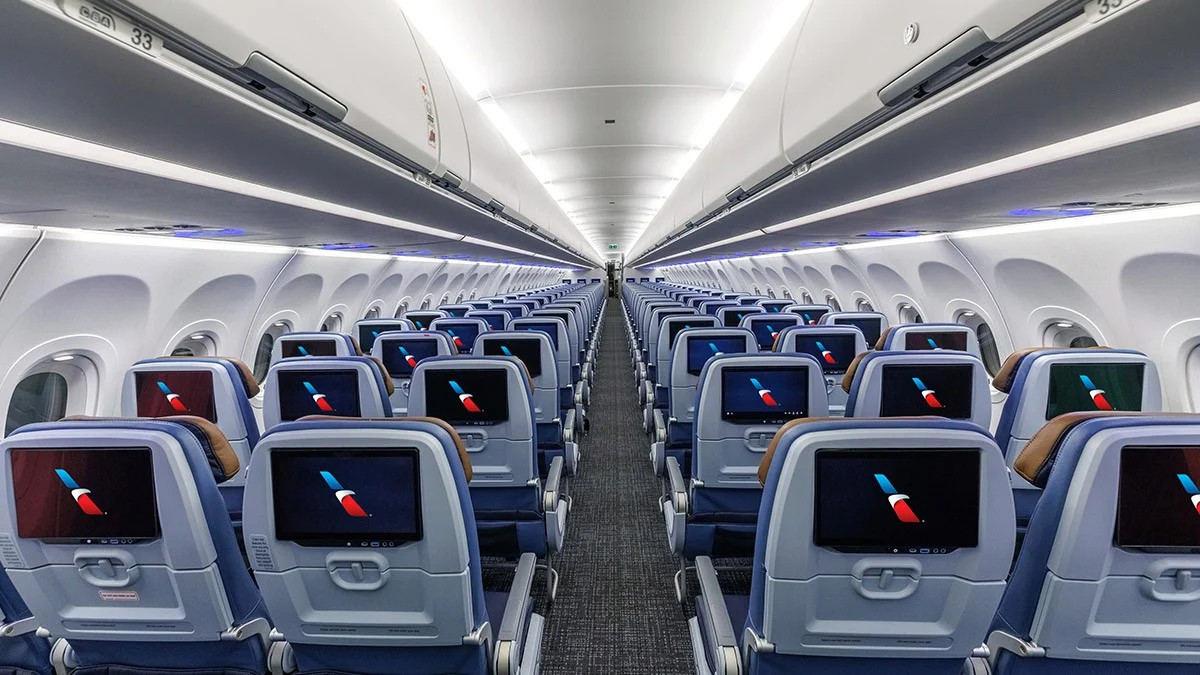 American Airlines Bets Big on Premium Cabins and Seatback Screens in Narrow-body Overhaul