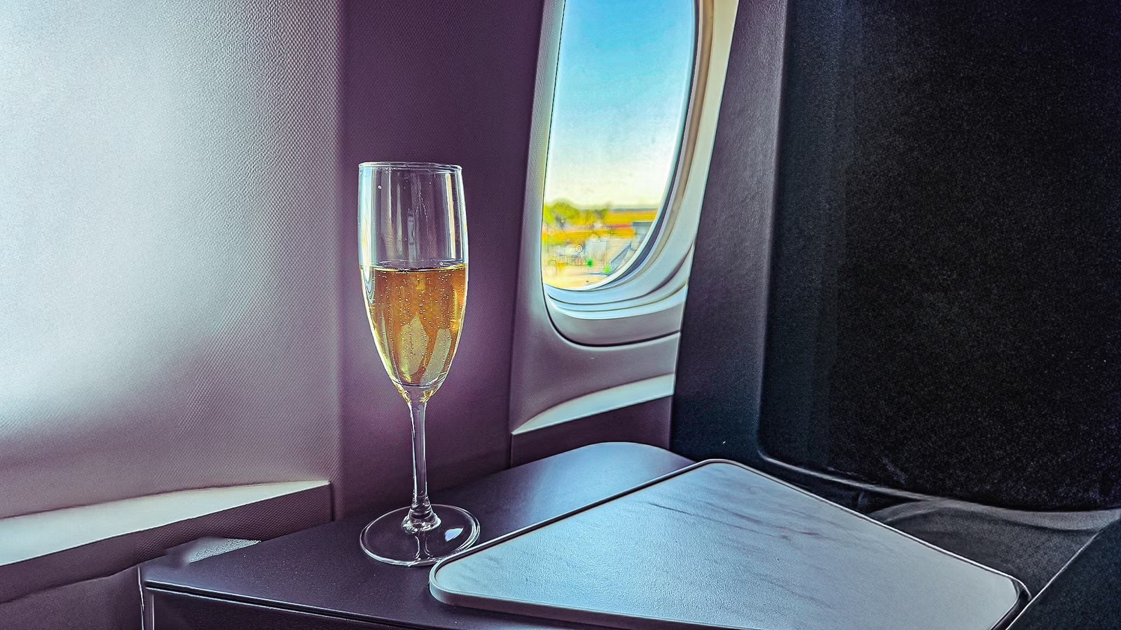 The Beverages Flight Attendants Say They'd Never Order On A Flight