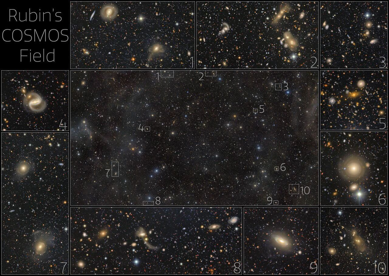 APOD: 2026 August 7 – Rubin’s Cosmos Field
