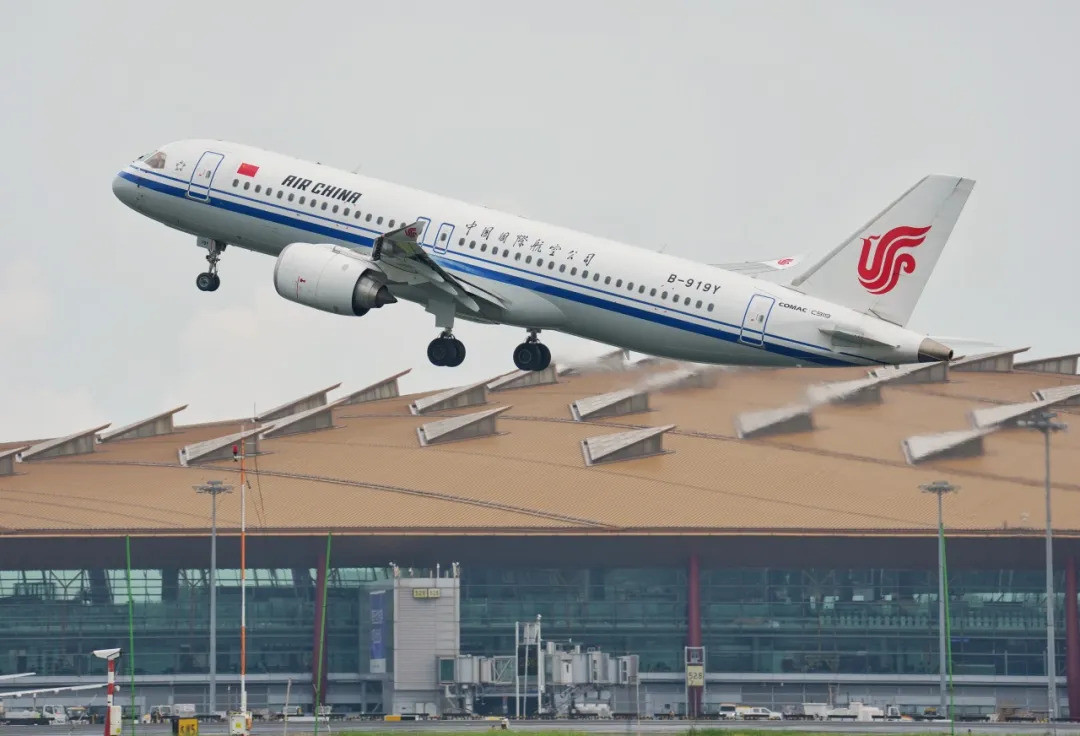 Comac’s C919 completes first international flight