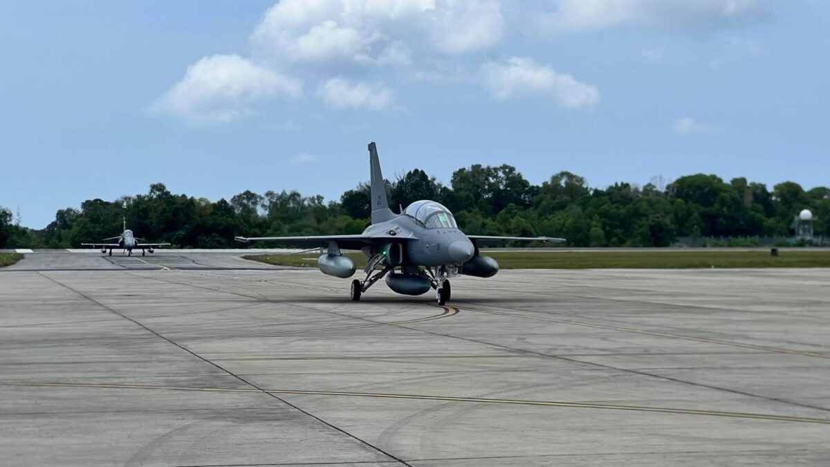 Malaysia’s first FA-50M fighter arrives ahead of Hawk retirement
