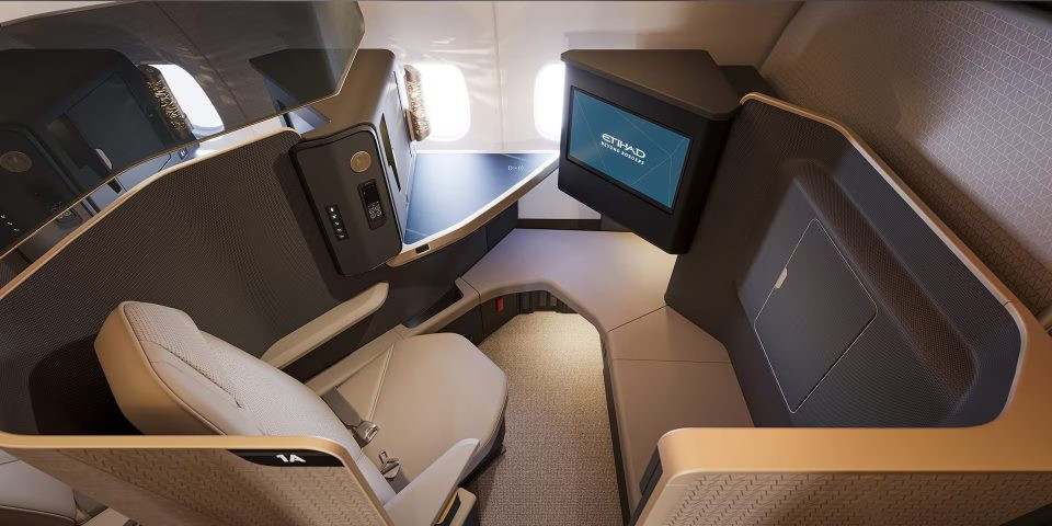Etihad reveals premium interior with four first-class suites for new A330neos