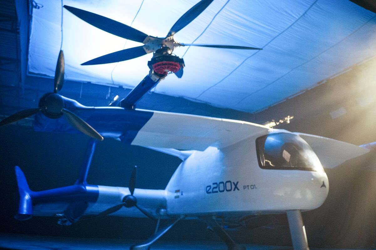 India’s The ePlane Company showcases e200X eVTOL, signs medical services deal