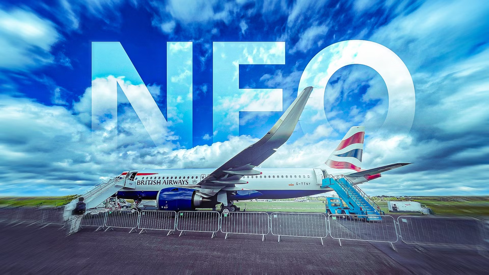 Baggage Container Catches Fire Moments Before Loading Onto British Airways A321neo