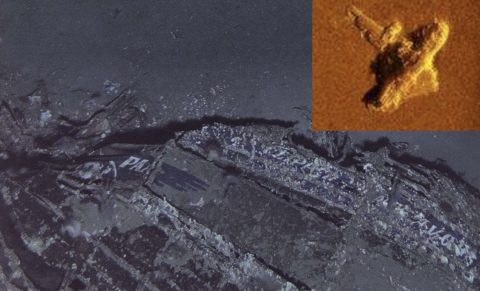 Atlantic deep-sea search finds wreckage of DC-4 whose ditching led to life-vest measures