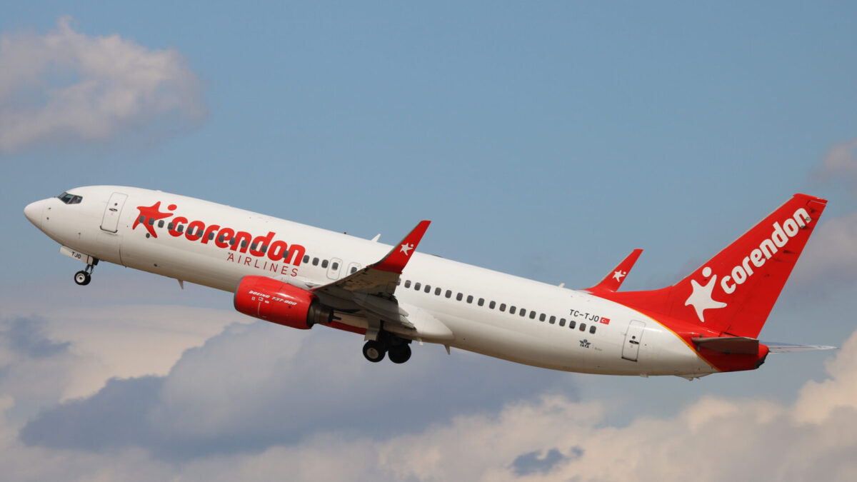 German Eurofighters escort Corendon jet as Nuremberg Airport shuts down