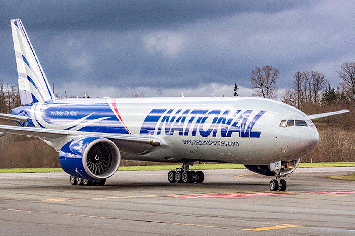 National Airlines completes nonstop B777F flight between Scotland and Australia