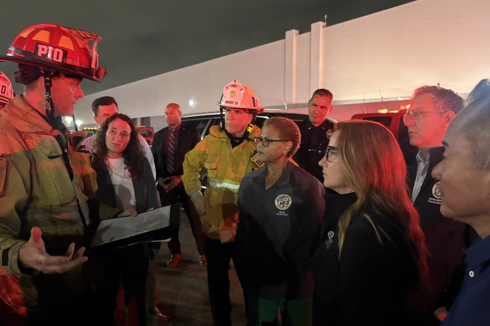 Three killed as NBC helicopter crashes in LA while covering fatal bus collision