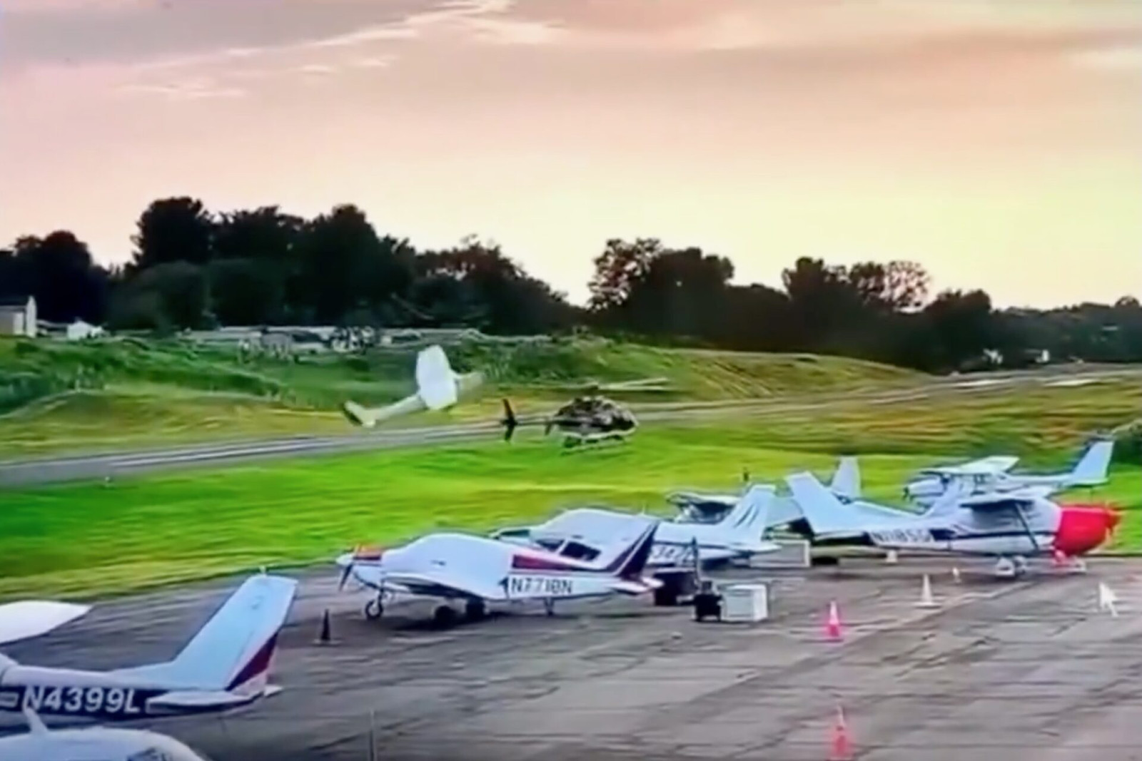 Cessna pilot killed in collision with police helicopter in Pennsylvania