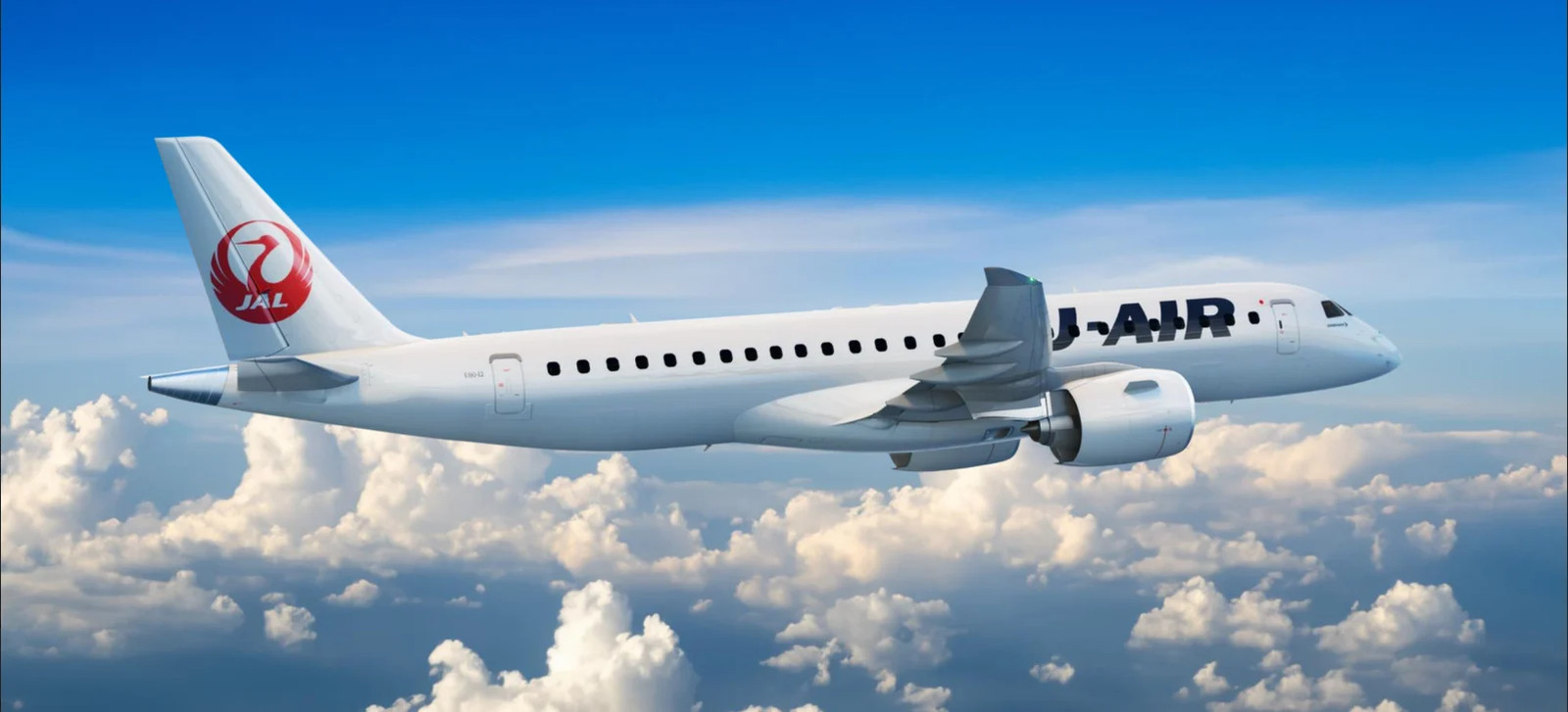 Japan Airlines orders 16 Embraer E190-E2s with 10 options