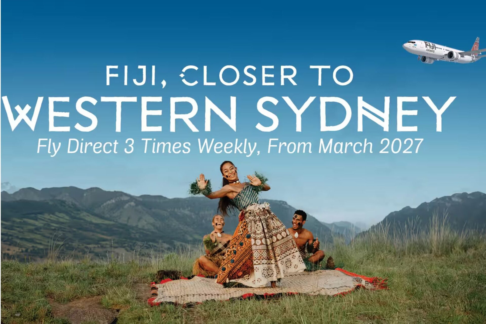 Fiji Airways launches direct flights to Western Sydney ahead of WSI opening