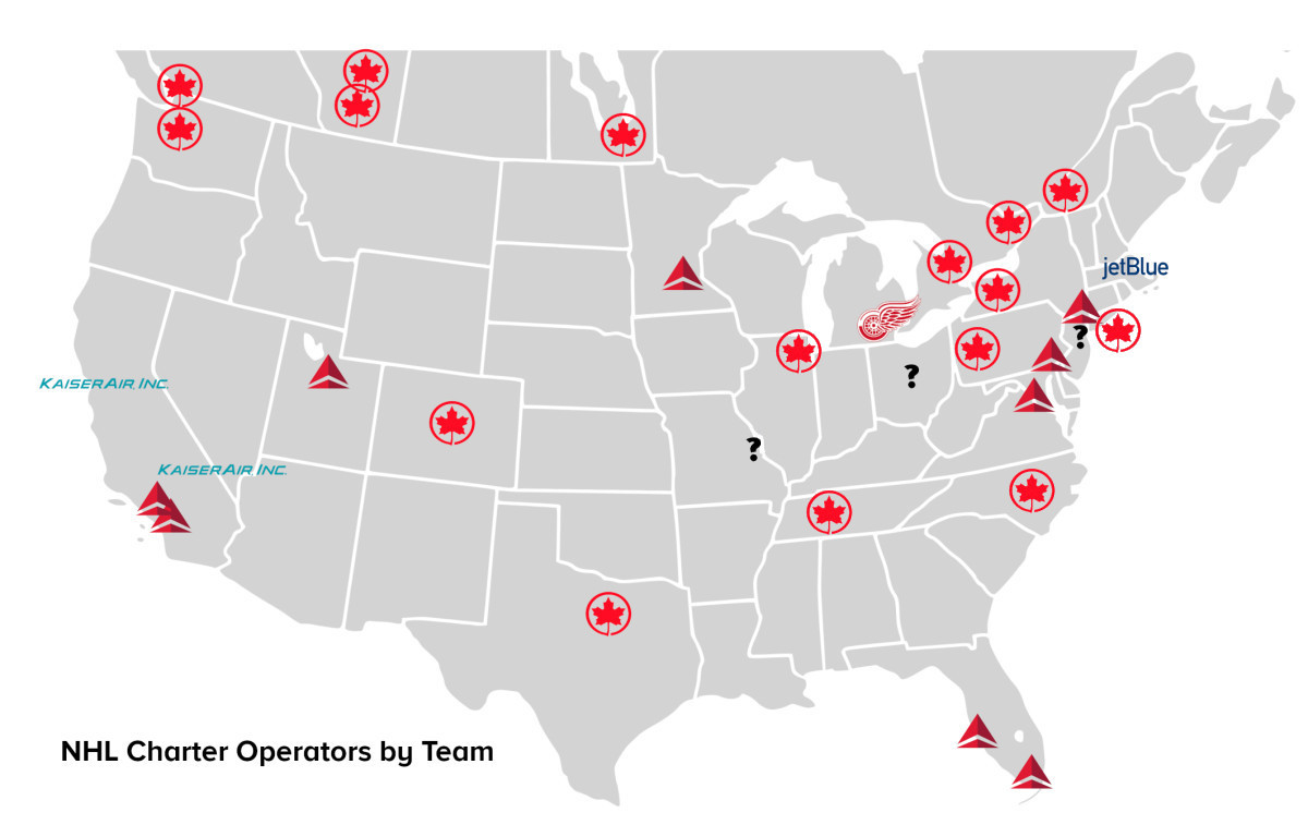 Sports Charters: How Air Canada Flies Domestically in the US
