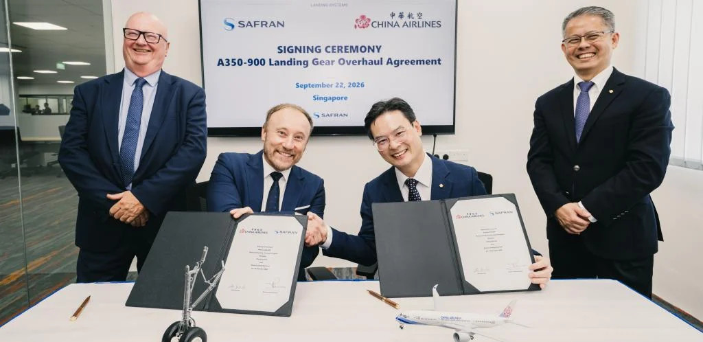 Safran, China Airlines sign A350-900 landing gear deal