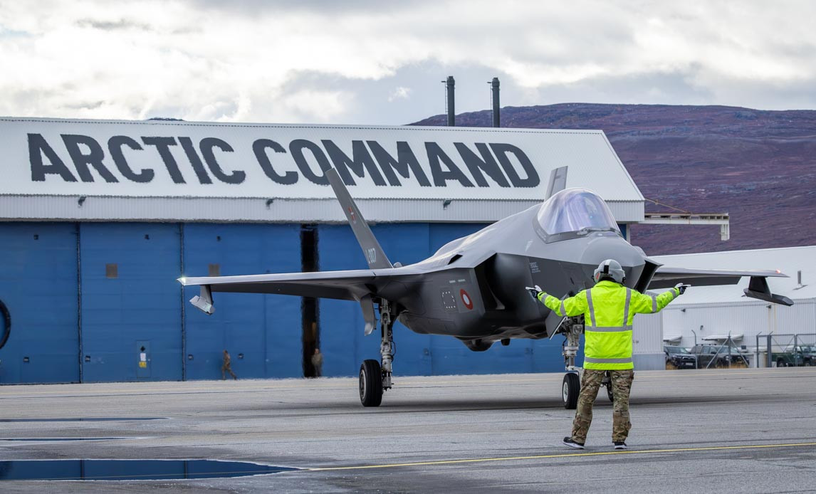 Danish F-35s land in Greenland for first time in major NATO Arctic drill