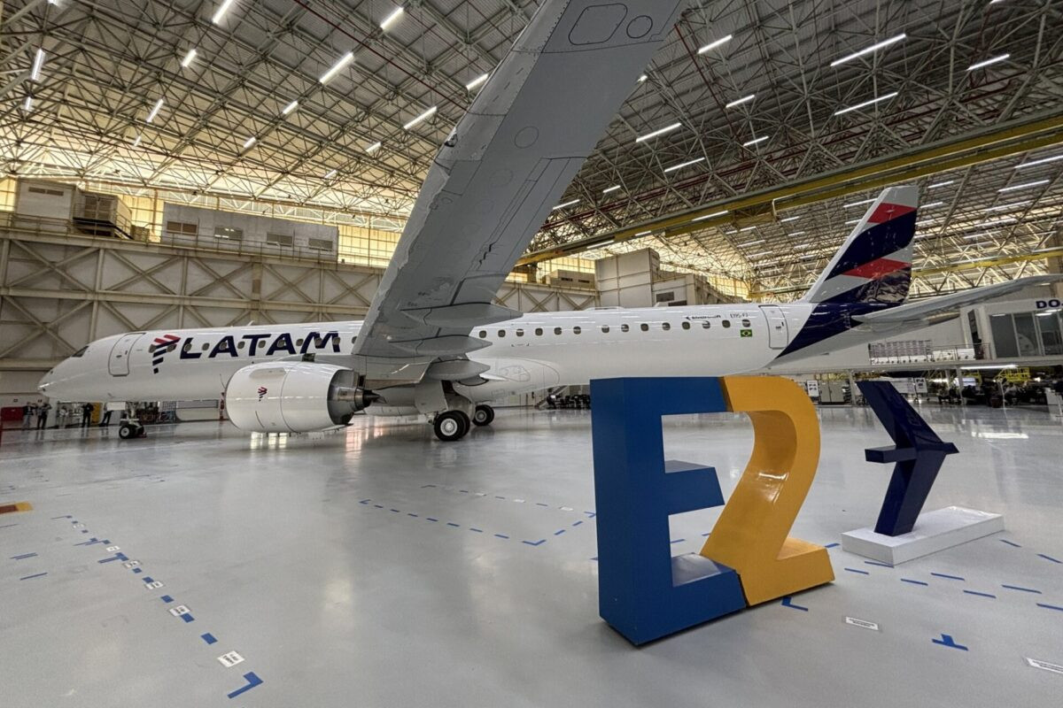 LATAM Airlines unveils cabin interiors for new E195 E2 fleet