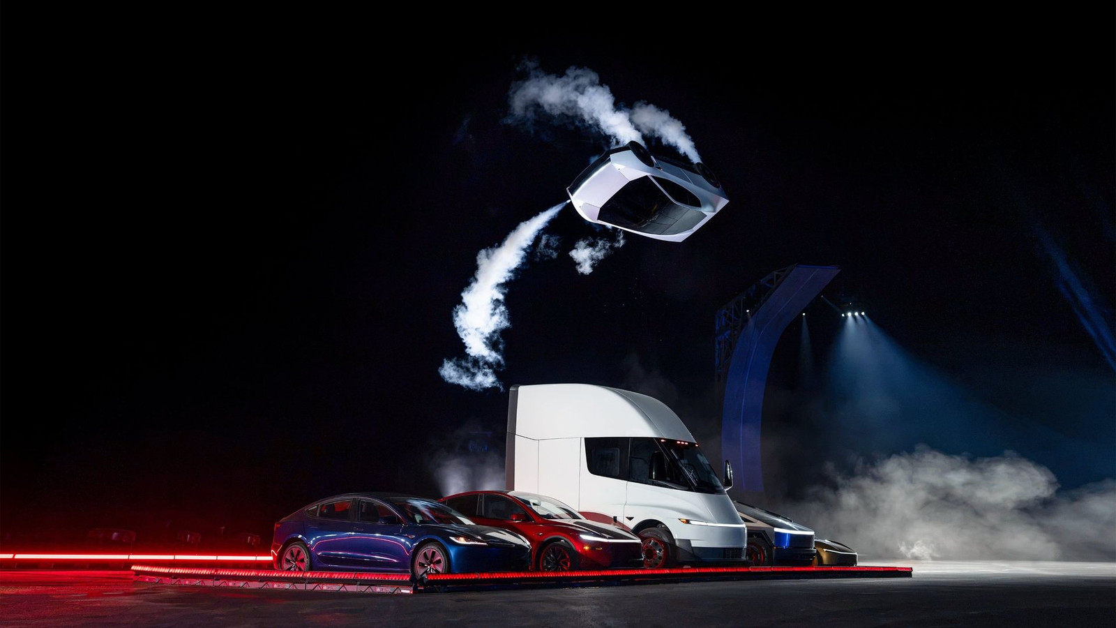 SpaceX thrusters just made a Tesla Roadster 'fly' (and Elon Musk's car is still out there in space)