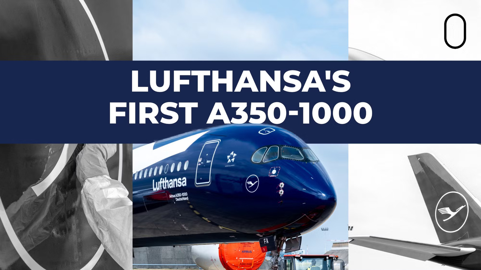 Lufthansa’s 1st A350-1000 Unveiled (With Striking 100 Years Livery!)