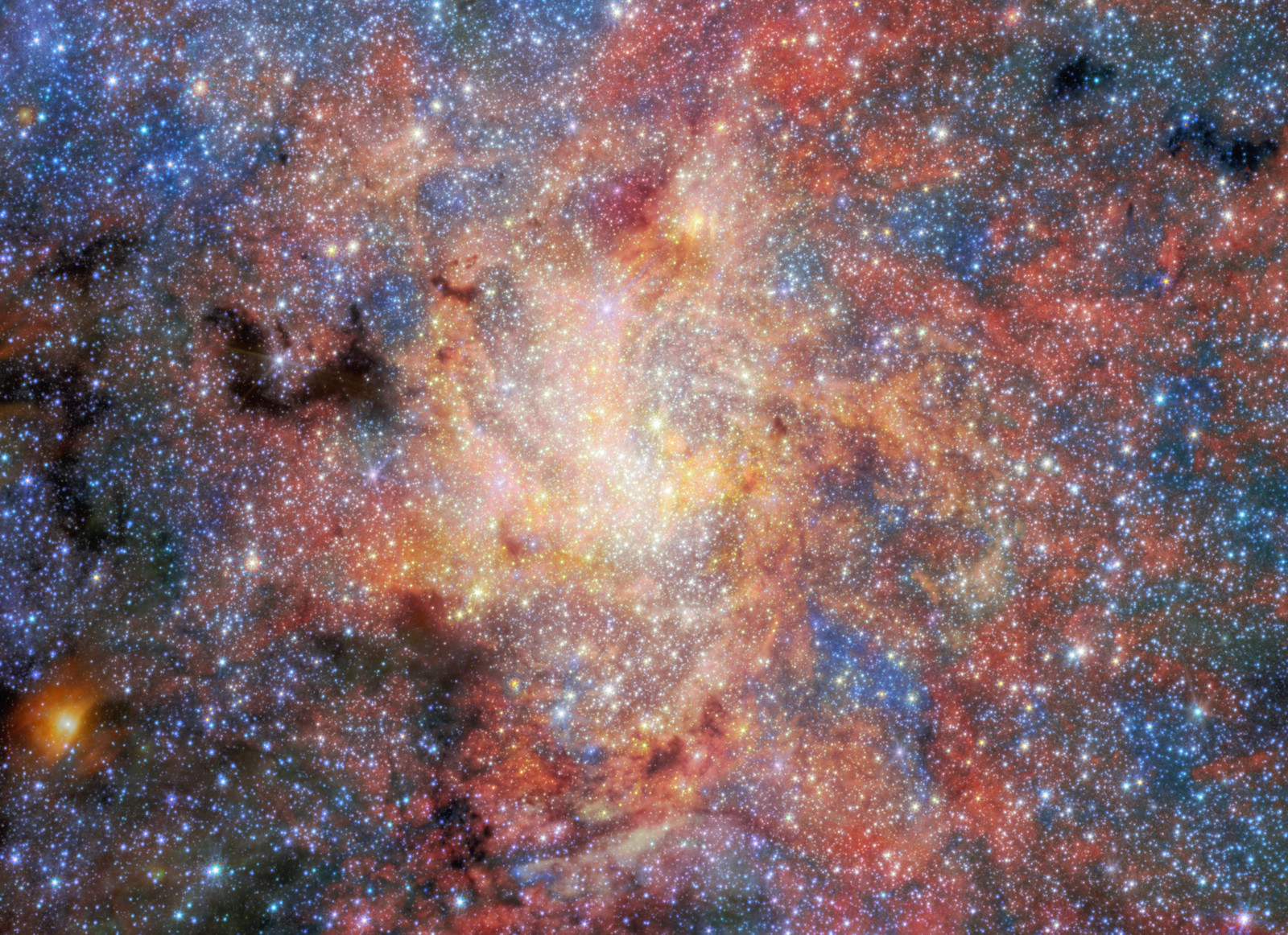 Dust and Water in Sagittarius A*