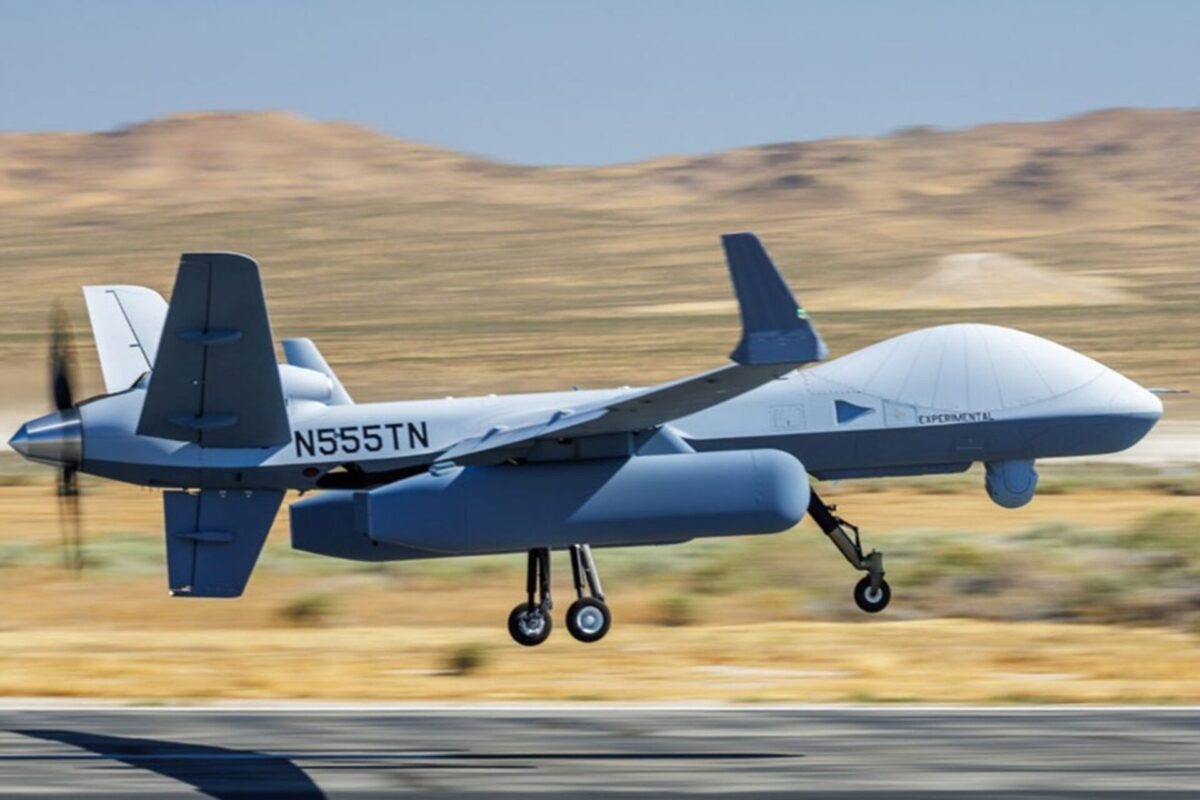 MQ-9B drone tracks fighter jets at long range with Saab’s LoyalEye radar