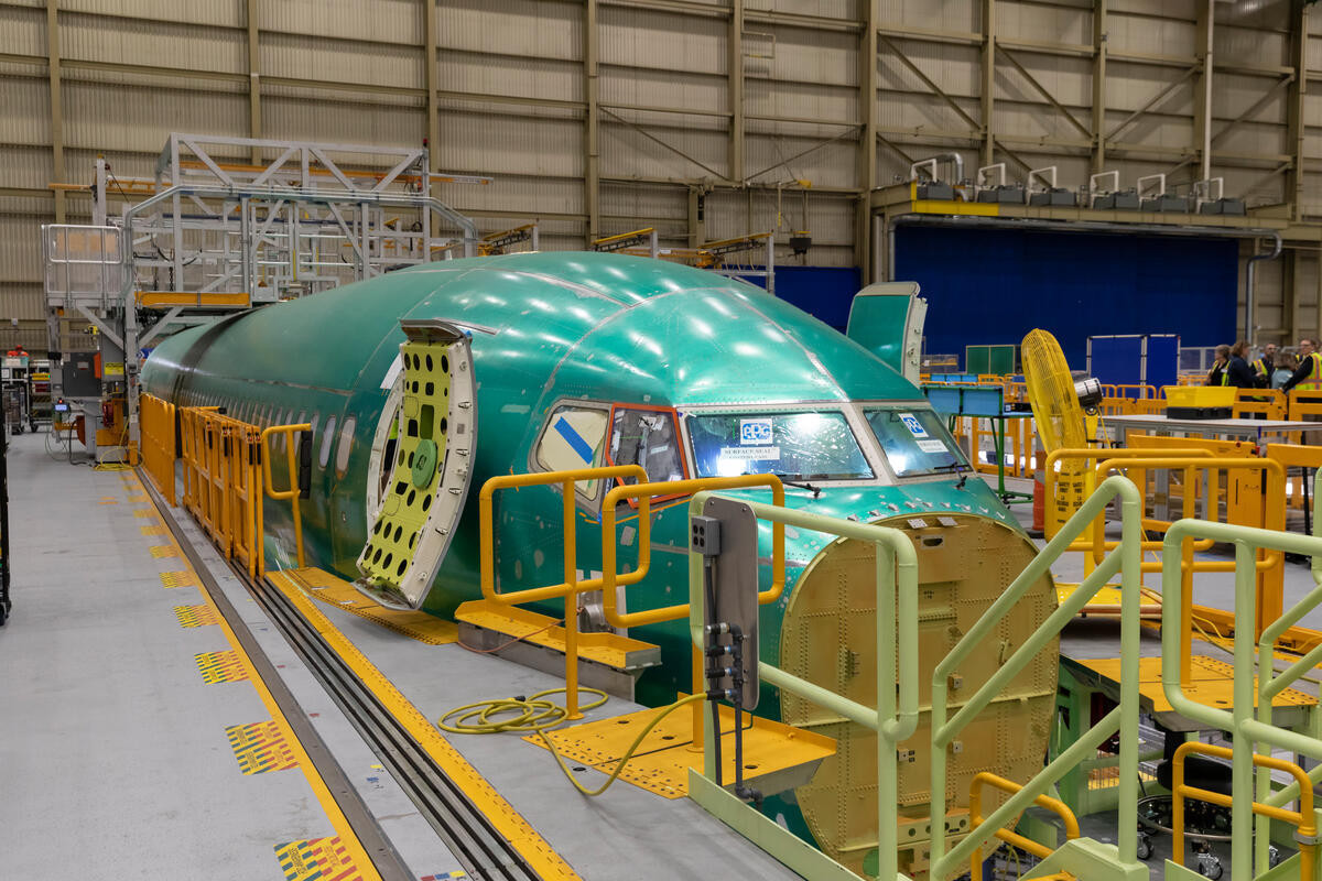 Boeing CEO gives update on 737 production, MAX 10 progress and 777X flight tests