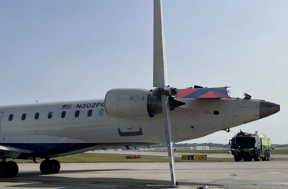 Delta A350 pilots focused on left wing when right wingtip sheared CRJ’s tail