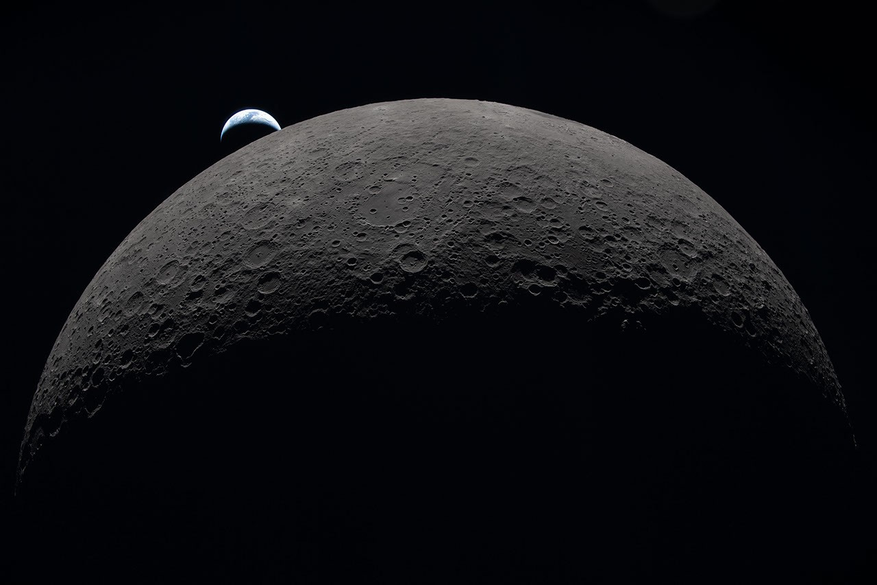 NASA’s LRO Images Falcon 9 Crater on Moon, Learns New Details