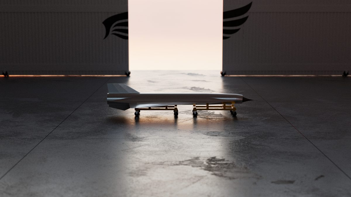 Hermeus unveils Ramjet-X vehicle to launch from Quarterhorse at Mach 3