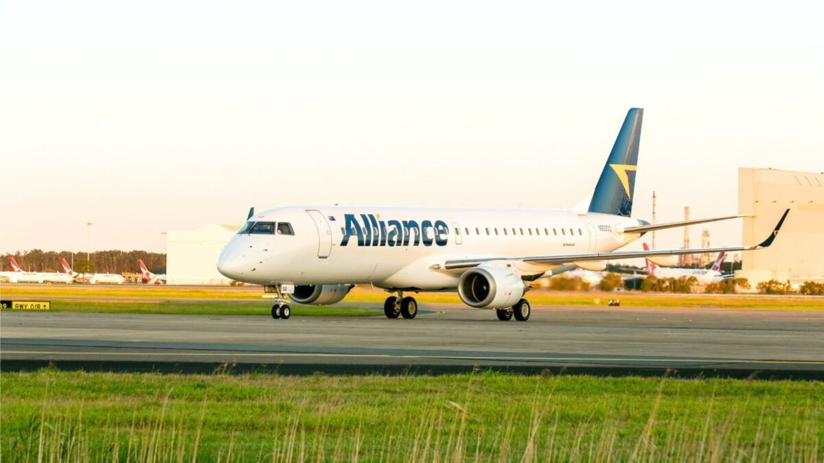 Embraer renews component support for Alliance’s E190 fleet, Australia’s largest