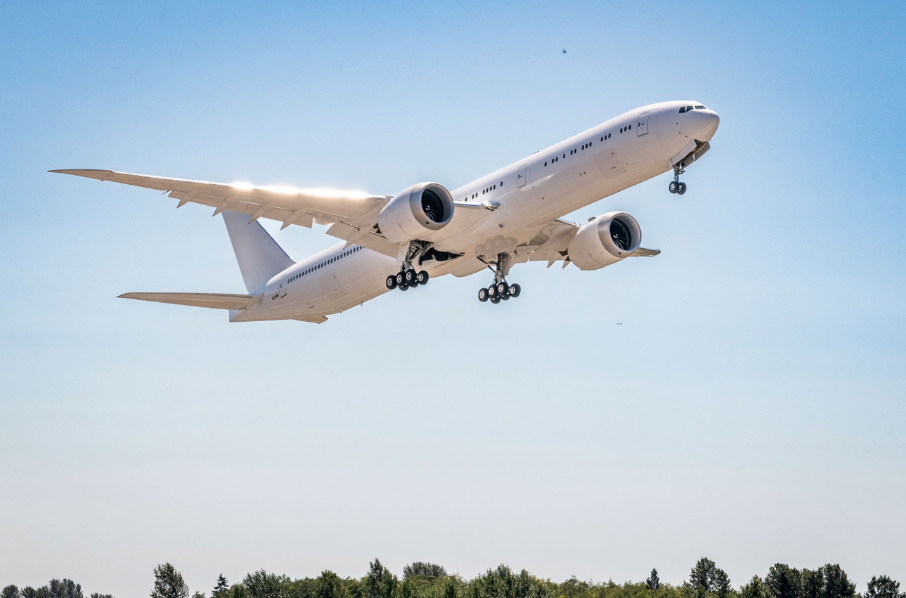Seventh 777X Completes First Flight